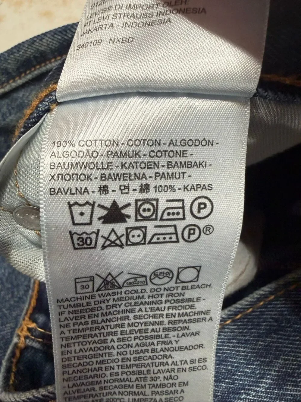Levi Mens 505 Regular Fit Sz 32/32